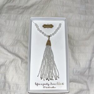 MudPie Tassel Necklace NWT